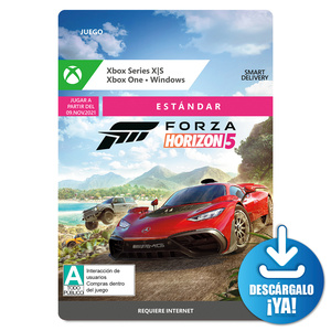Forza Horizon 5 Standard Edition / Juego digital / Xbox Series X·S / Xbox One / Windows / Descargable