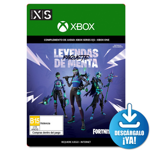 Fortnite Paquete Leyendas de Menta / Complemento de juego digital / Xbox Series X·S / Xbox One / Descargable