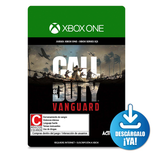 Call of Duty Vanguard Standard Edition / Juego digital / Xbox One / Xbox Series X·S / Descargable
