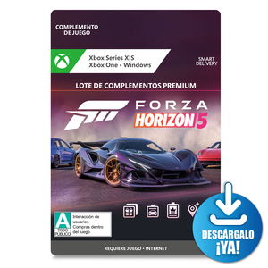 Forza Horizon 5 Lote de Complementos Premium / Complemento de juego digital / Xbox Series X·S / Xbox One / Windows / Descargable 
