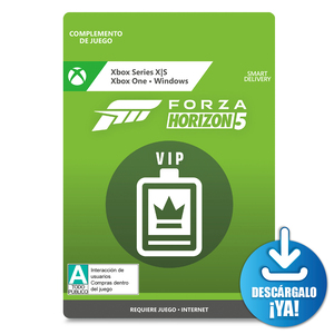 Forza Horizon 5 VIP / Complemento de juego digital / Xbox Series X·S / Xbox One / Windows / Descargable Forza Horizon 5 VIP / Complemento de juego digital / Xbox Series X·S / Xbox One / Windows / Descargable