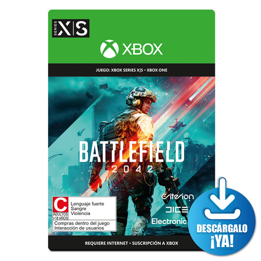 Battlefield 2042 / Juego digital / Xbox Series X·S / Xbox One / Descargable
