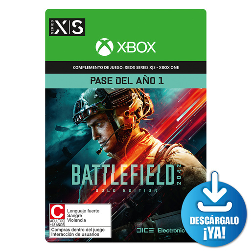Battlefield 2042 Pase del Año 1 / Complemento de juego digital / Xbox Series X·S / Xbox One / Descargable