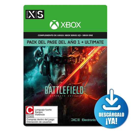 Battlefield 2042 Pase del Año 1 más Ultimate / Complemento de juego digital / Xbox Series X·S / Xbox One / Descargable