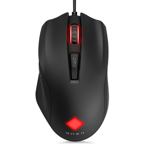 Mouse Gamer Alámbrico Hp Omen Vector / Negro con rojo / USB