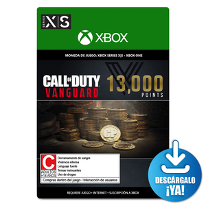 Call of Duty Vanguard Points / 13000 monedas de juego digitales / Xbox Series X·S / Xbox One / Descargable