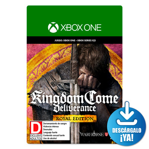 Kingdom Come Deliverance Royal Edition / Juego digital / Xbox One / Xbox Series X·S / Descargable