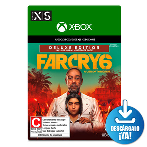 Far Cry 6 Deluxe Edition / Juego digital / Xbox Series X·S / Xbox One / Descargable