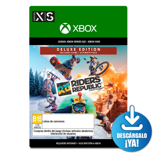 Riders Republic Deluxe Edition / Juego digital /  Xbox Series X·S / Xbox One / Descargable