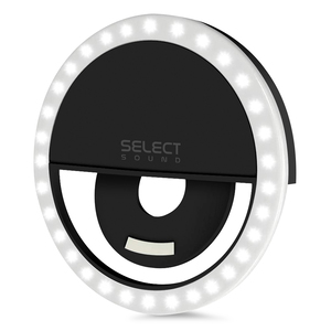 Clip de Luz para Cámara de Celular Select Sound / Negro