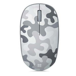 Mouse Inalámbrico Camouflage Microsoft Bluetooth Blanco