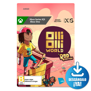 Olli Olli World Rad Edition / Juego digital / Xbox One / Xbox Series X·S / Descargable