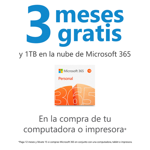 Microsoft Office 365 Personal Descargable 15 meses 1 dispositivo Laptop PC  Mac Dispositivos Móviles | RadioShack México