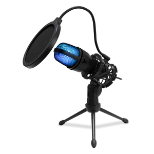 Micrófono Gamer STF Beast Abysmal Anthem Hi Fi Led USB Negro Micrófono Gamer STF Beast Abysmal Anthem Hi Fi Led USB Negro