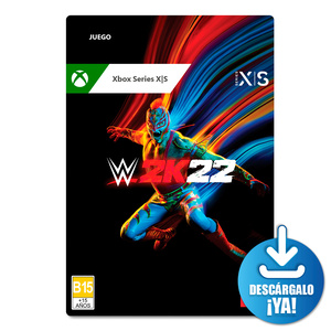 WWE 2K22 / Juego digital / Xbox Series X·S / Descargable