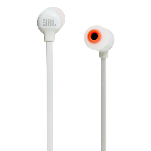 Audífonos Bluetooth Deportivos JBL Tune T110BT / In ear / Blanco