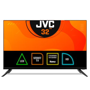 Pantalla JVC Smart Roku TV SI32URF 32 pulg. Led HD