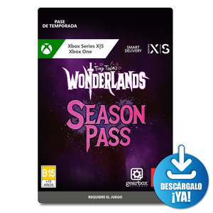 Tiny Tinas Wonderlands Season Pass / Pase de temporada digital / Xbox One / Xbox Series X·S / Descargable