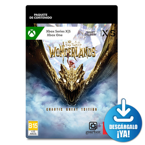 Tiny Tinas Wonderlands Chaotic Great Edition / Juego digital / Xbox One / Xbox Series X·S / Descargable Tiny Tinas Wonderlands Chaotic Great Edition / Juego digital / Xbox One / Xbox Series X·S / Descargable