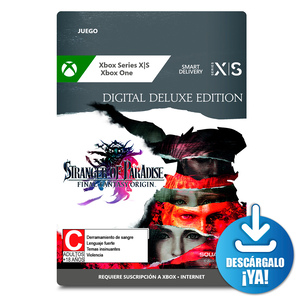 Stranger of Paradise Final Fantasy Origin Digital Deluxe Edition / Juego digital / Xbox One / Xbox Series X·S / Descargable