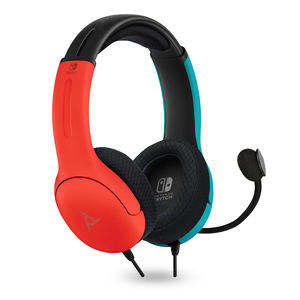 Audífonos Gamer Alámbricos PDP Gaming LVL40 / Nintendo Switch / Rojo con azul Audífonos Gamer Alámbricos PDP Gaming LVL40 / Nintendo Switch / Rojo con azul