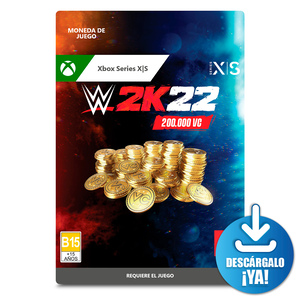 WWE 2K22 200000 monedas Xbox Series X·S Descargable