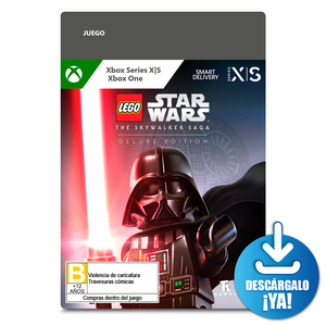 Lego Star Wars The Skywalker Deluxe Edition / Juego digital / Xbox Series X·S / Xbox One / Descargable Lego Star Wars The Skywalker Deluxe Edition / Juego digital / Xbox Series X·S / Xbox One / Descargable