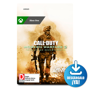 Call of Duty Modern Wafare 2 Campaign Remastered / Juego digital / Xbox One / Descargable