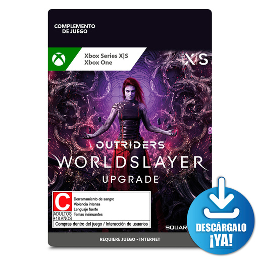 Outriders Worldslayer Upgrade / Complemento de juego / Xbox One / Xbox Series X·S / Descargable