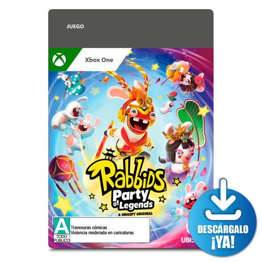 Rabbids party of Legends / Juego completo / Xbox One / Descargable