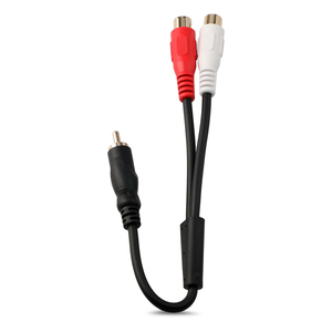 Cable de Audio Divisor 2 RCA a RCA CE15 RadioShack 22 cm Plástico Cable de Audio Divisor 2 RCA a RCA CE15 RadioShack 22 cm Plástico