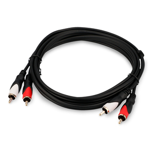 Cable de Audio 2 RCA a 2 RCA RadioShack 1.8 m Plástico Cable de Audio 2 RCA a 2 RCA RadioShack 1.8 m Plástico