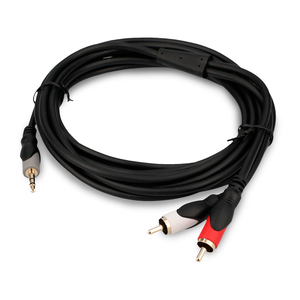 Cable de Audio Divisor Estéreo a 2 RCA RadioShack 3.6 m Plástico