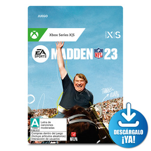 Madden NFL 23 Edición Estándar / Juego completo / Xbox Series X·S / Descargable