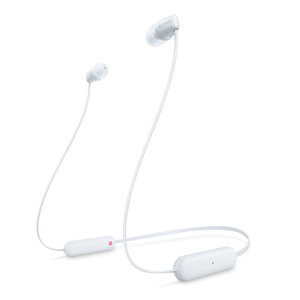 Audífonos Inalámbricos Bluetooth Sony WI C100/W / In ear / Blanco 