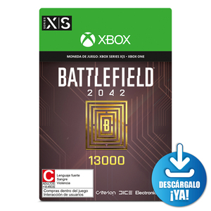 Bettlefield 2042 / 13000 monedas de juego digitales / Xbox