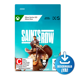 Saints Row 5 Juego Digital Xbox Series X·S Xbox One Descargable