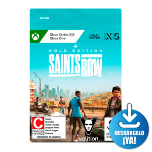 Saints Row 5 Edición Gold Juego Digital Xbox Series X·S Xbox One Descargable