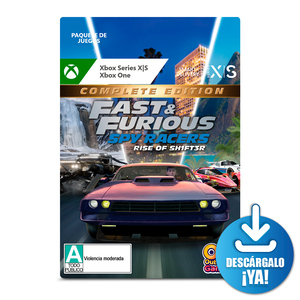 Rápidos y Furiosos Spy Races Completo Xbox One/Series X·S Descargable
