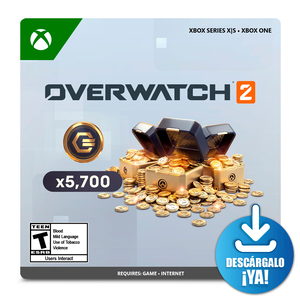 Overwatch 2 5700 Coins Xbox One/Series X·S Descargable