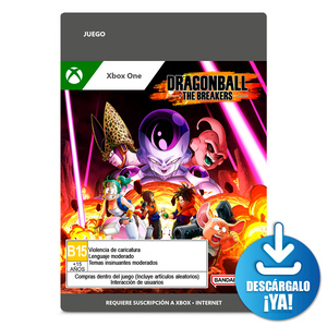 Dragon BallThe Breakers Xbox One Descargable Dragon BallThe Breakers Xbox One Descargable