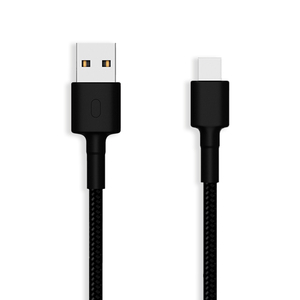 Cable USB a C Xiaomi / 1 m / Trenzado / Negro