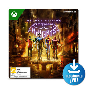 Gotham Knights Deluxe Xbox Series X·S Descargable Gotham Knights Deluxe Xbox Series X·S Descargable