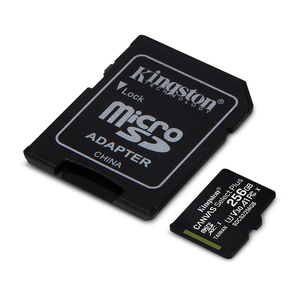Tarjeta Micro SD Kingston Clase 10 256 gb
