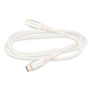Cable USB Tipo C a C RadioShack 91 cm Trenzado Blanco Cable USB Tipo C a C RadioShack 91 cm Trenzado Blanco