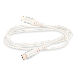 Cable USB Tipo C a C RadioShack 91 cm Trenzado Blanco