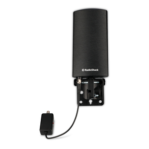 Antena de TV para Exterior RadioShack 28DB Impedancia Negro Antena de TV para Exterior RadioShack 28DB Impedancia Negro