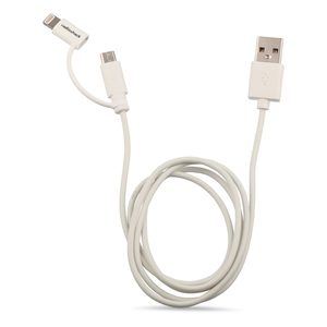 Cable de Carga 2 en 1 RadioShack 91 cm Plástico Cable de Carga 2 en 1 RadioShack 91 cm Plástico