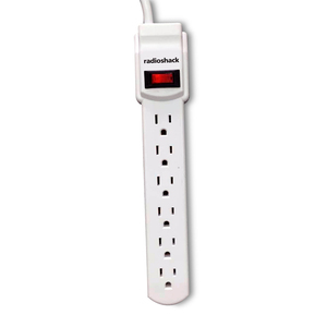 Supresor de Picos Multicontacto RadioShack 6 Contactos 91 cm Supresor de Picos Multicontacto RadioShack 6 Contactos 91 cm