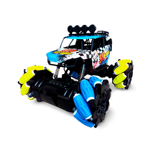 Carro de Control Remoto Dancer Off Road RadioShack Azul con Amarillo Carro de Control Remoto Dancer Off Road RadioShack Azul con Amarillo
